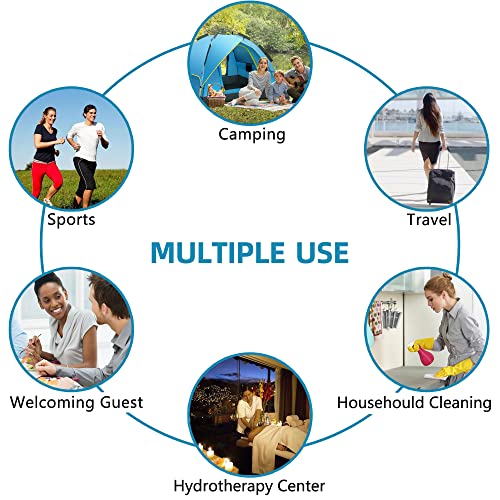 Disposable Towel Thicker Style Magic Compressed Towel Large Size Coin Tissue Portable Washcloth Reusable for Travel Camping Hiking Outdoor Sports ohihuw