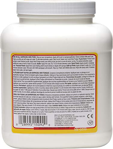 Mod Podge CS15092 Waterbase Sealer, Glue and Finish, 64 oz, Matte Mod Podge