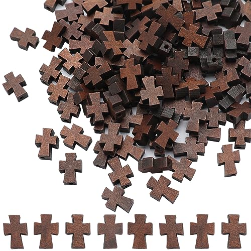 40pcs Simple Style Beads Cross Pendants Charms for DIY Making