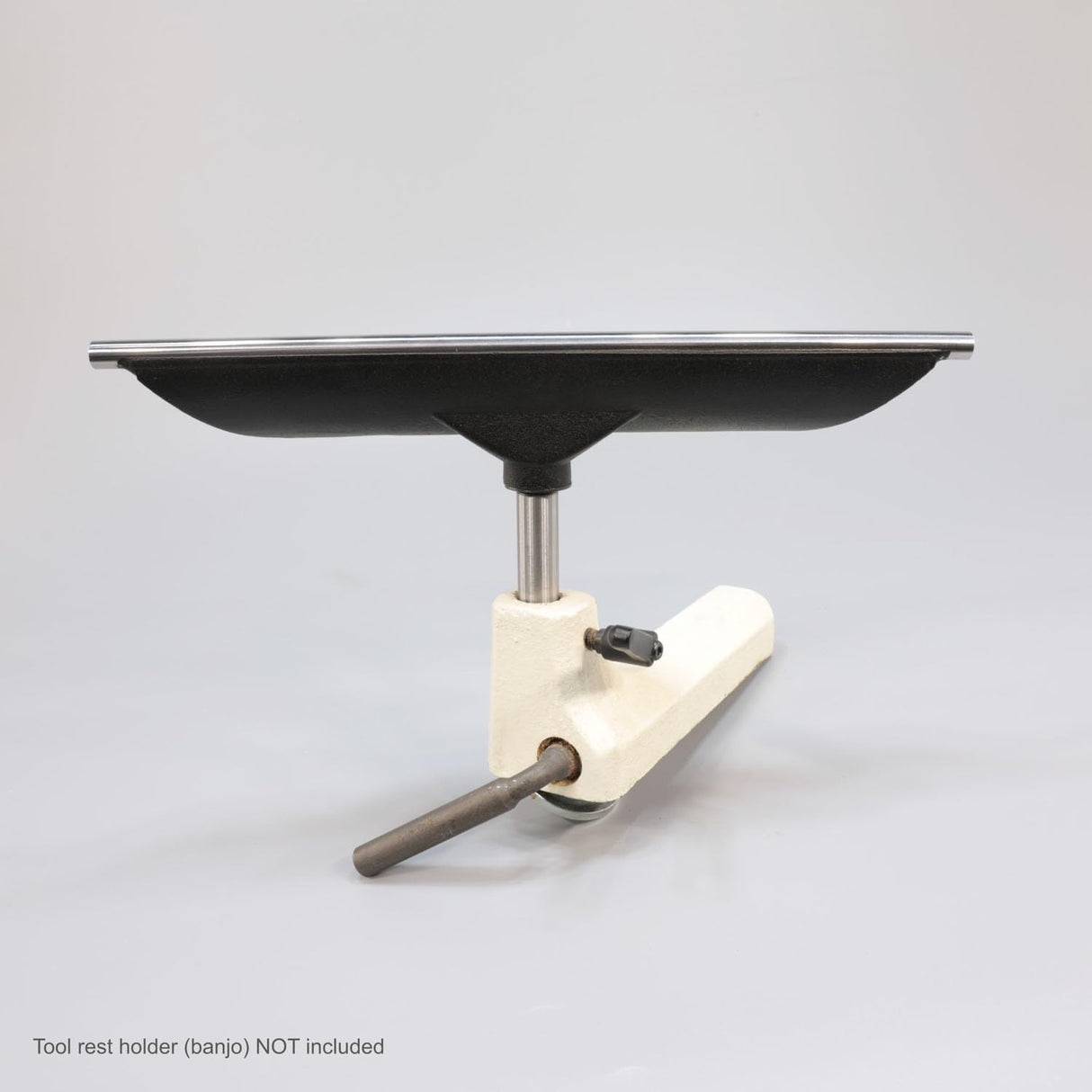 Hurricane Turning Tools, 12" Tool Rest with Hardened Steel Rod For Wood Lathe, 4" Post Length, 5/8" Diameter Post Hurricane Turning Tools