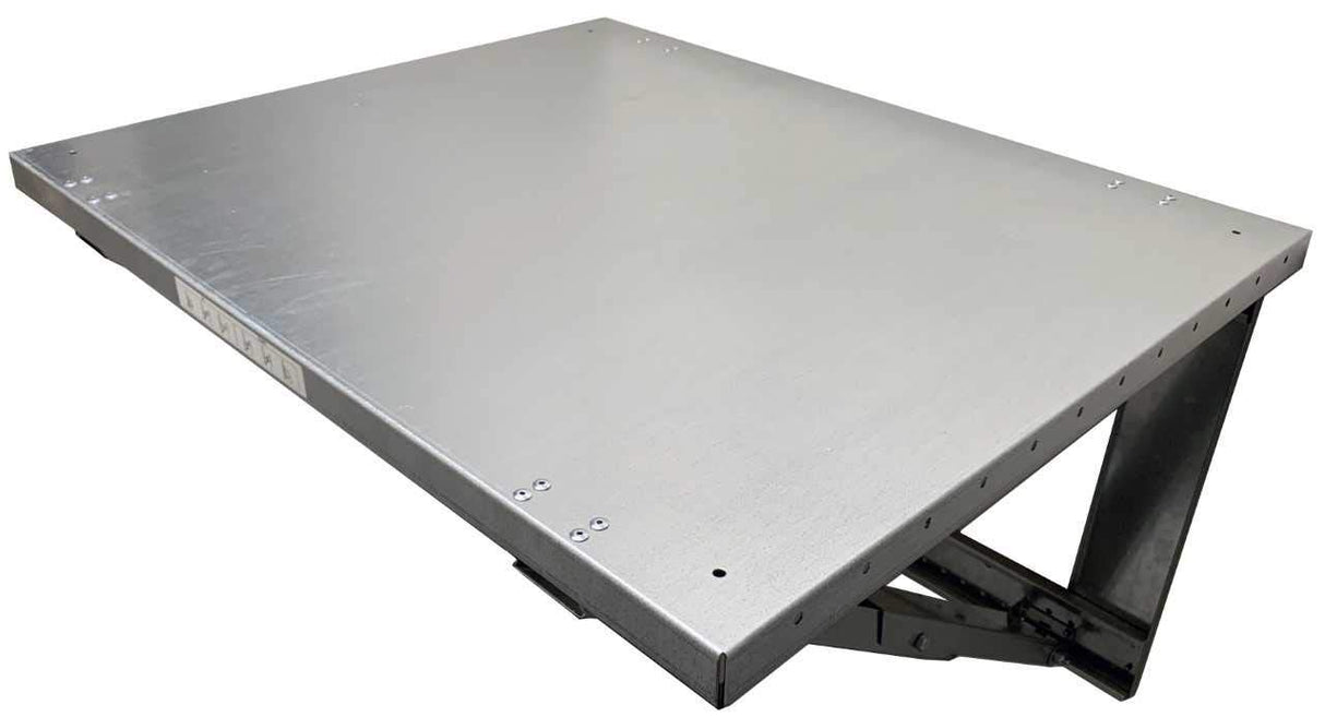 Professional Grade Products 26” x 32” Heavy Gauge Steel Wall Mounted Folding Workbench “Lock N Load” for Saving Space in The Garage, Utility Room, Professional Grade Products