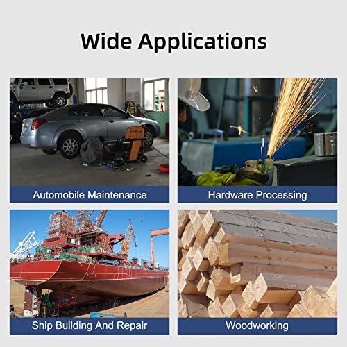 Long Handle Pneumatic Cut Off Tool 3-inch 18000RPM Air Cut-Off Tool Extended Cutting Tool Kaibrite