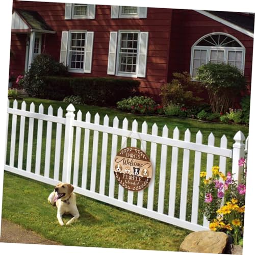 BESPORTBLE 5pcs Wooden Blank Hanging Tag Unfinished Wood Cutout Wooden Log Slices Wooden Rounds Board DIY Wooden Door Plaque Xmas Wall Plaque Tree BESPORTBLE