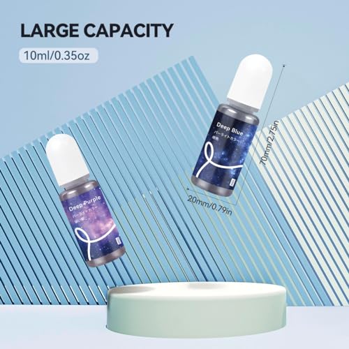 Epoxy Resin Color Pigment,5 Starry Sky Black Colors Resin Dye UV Resin Pigment,Highly Concentrated Resin Color Pigment for DIY Jewelry Making,Resin LIGHTWISH