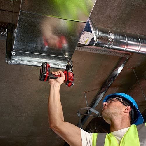 Milwaukee M18 18V Lithium-Ion 1/2 Inch Cordless Drill Driver Compact Kit 2606-21CT Milwaukee