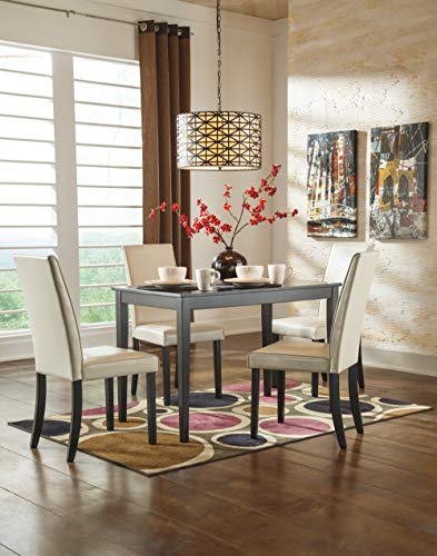 Signature Design by Ashley Kimonte Rectangular Dining Room Table, Black Signature Design by Ashley