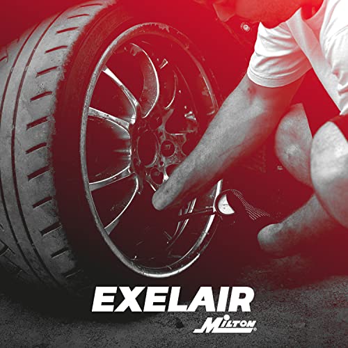 EXELAIR by Milton 50-PC Light-weight Composite Automotive Air Tools with High Torque Impact Wrench, Ratchet, Die Grinder, Air Hammer & Blow Gun Milton