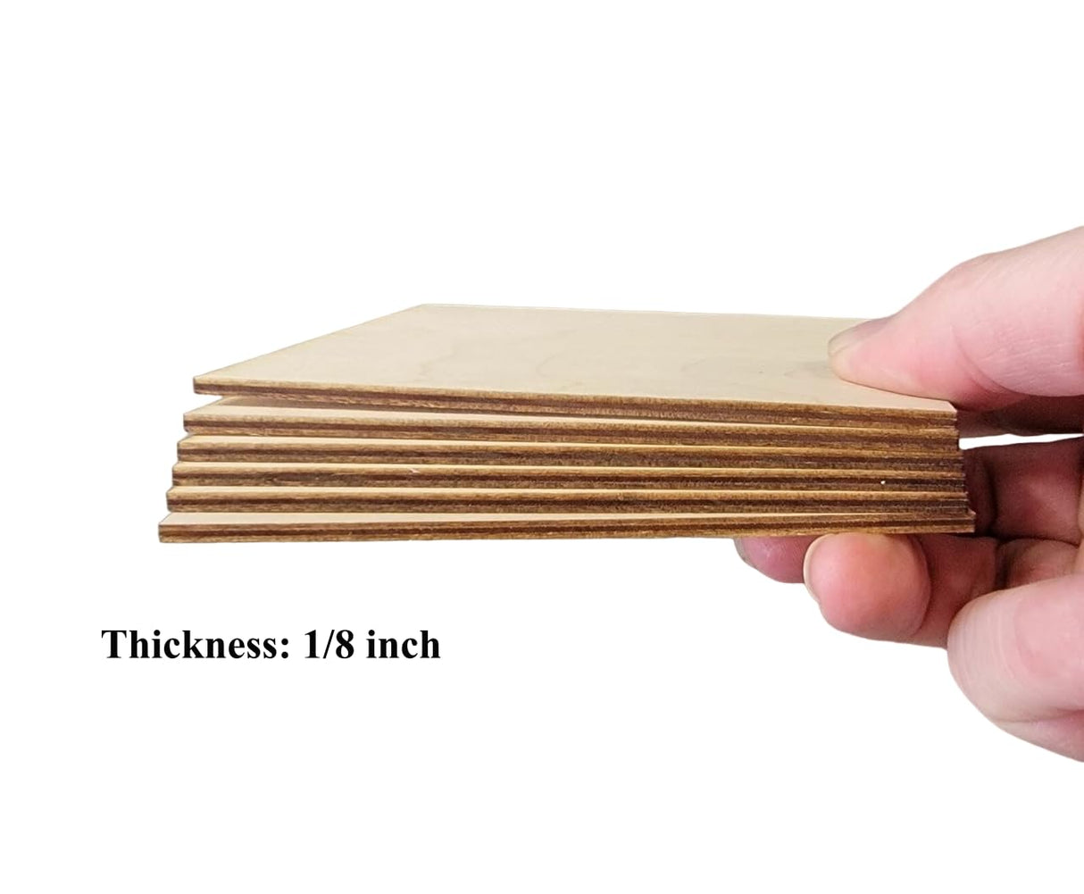 3 Pcs Saxophone Supply 3" Wooden Shape Ornaments Unique Unpainted Smooth Surface Unfinished Laser Cutout Wood Sheets Boards for Crafts 1/8 Inch Thick Generic