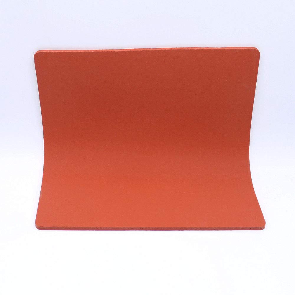 Soply 15" x 15” Thickest (.33") Silicone Heat Press Pad Mat Silicone Pad for Heat Transfer Machine Press Replacement Pad(Red) Soply