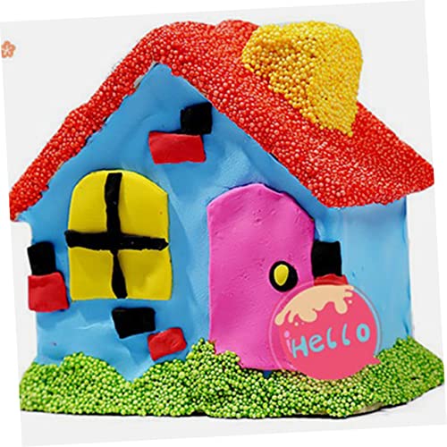 Toddmomy 15 pcs Small House Coin Bank House Craft Kit Unfinished Craft Houses Craft for Kids Unfinished Coin Bank DIY Coin Bank Kid Piggy Bank Doddle Toddmomy
