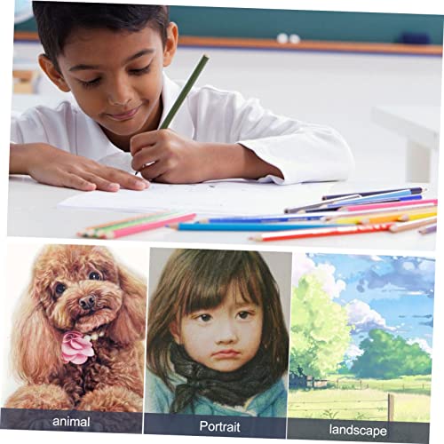 COHEALI 100 72 Color Pencils Color Pencils for Kids Colored Pencils Painting Pencils Sketching Pencils Beginner Pencils Kit Drawing Pencils Water COHEALI