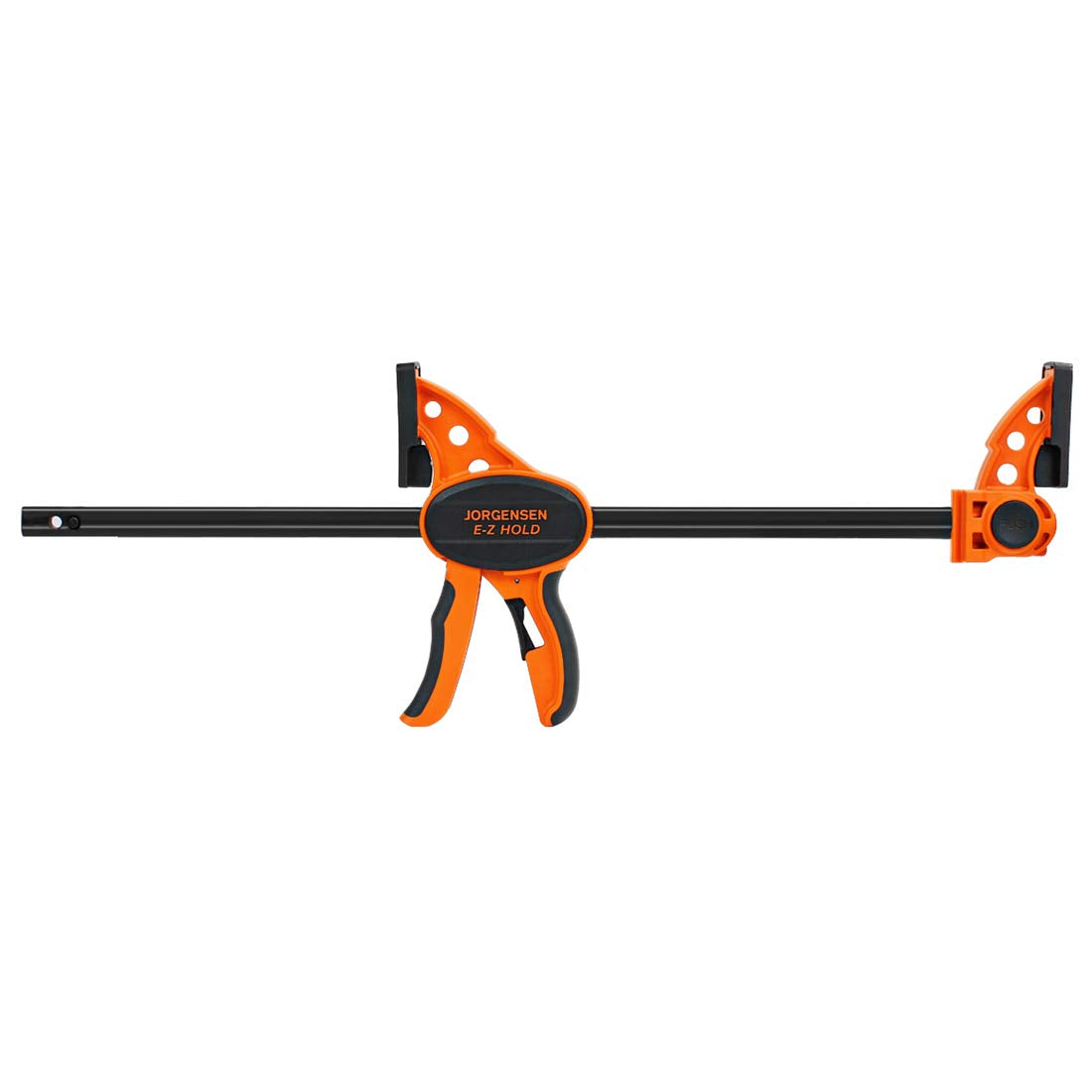 JORGENSEN 2-pack Ratchet Bar Clamps Set, Medium Duty, 12-inch One Hand Clamp, E-Z Hold Expandable Spreader Jorgensen