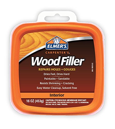 Elmer's Products E849D8 Carpenter's Interior Wood Filler, 1 Pint, 16 Fl Oz Elmer's