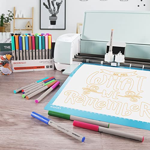 DOOHALO Sublimation Markers Infusible Pens Compatible with Cricut Maker 3/Maker/Explore 3/Air 2/Air 1.0 Tips Sublimation Ink Pens for Cricut Mug DOOHALO
