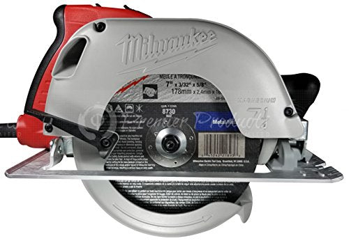Milwaukee 5 Pack - 7 Inch Cut Off Blades For 7.25" Circular Saws - Aggressive Cutting For Metal & Stainless Steel - 7" x .09 x 7/8-Inch Milwaukee