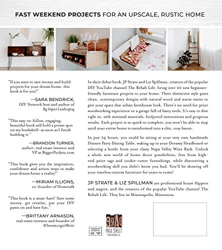 One-Day DIY: Modern Farmhouse Furniture: Beautiful Handmade Tables, Seating and More the Fast and Easy Way Page Street Publishing