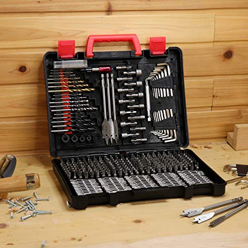 KingTool Drilling and Driving Accessory Kit (KingTool 318-Pieces Screwdriver and Drill Bit Set) KINGTOOL
