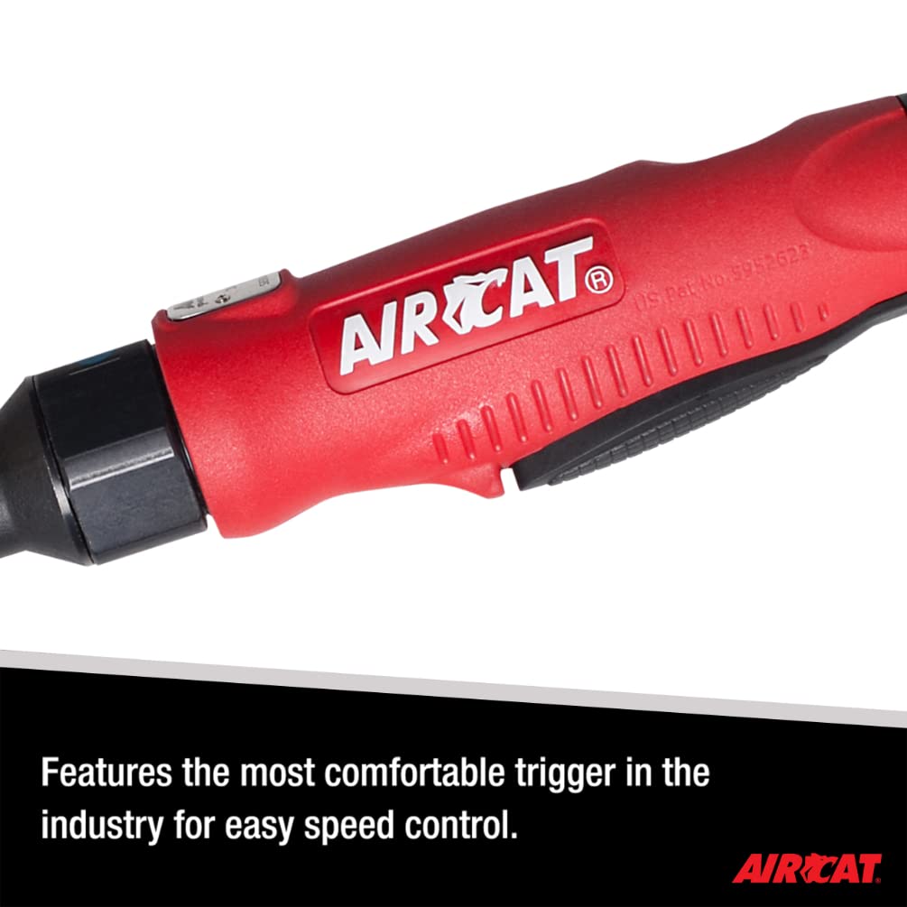 AIRCAT Pneumatic Tools 802-5: Composite Twin Pawl Ratchet Wrench 70 ft-lbs - 1/2-Inch AIRCAT