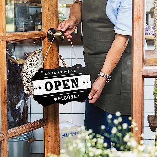 Large Rectangle-Shaped Wooden Welcome Door Sign to Paint 10Pcs, DIY Blank Unfinished Wood Ornament for Crafts Hanging Decorations, Halloween Sophena