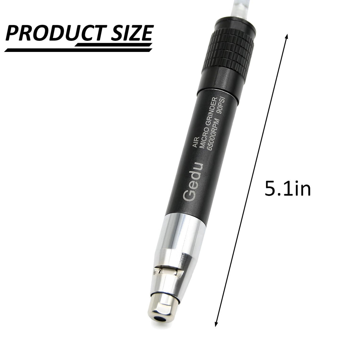 SHININGEYES 1/8" Micro Air Grinder, Pneumatic Micro Air Pencil Die Grinder Polishing Tool Kit for Polishing, Grinding, Drilling Shiningeyes