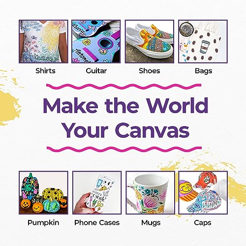 PINTAR Skin Tone Markers Medium Tip - Skin Tone Watercolor Paint Pens - Skin Tone Acrylic Paint Markers - Acrylic Paint Pens for Rock Painting, Wood, PINTAR