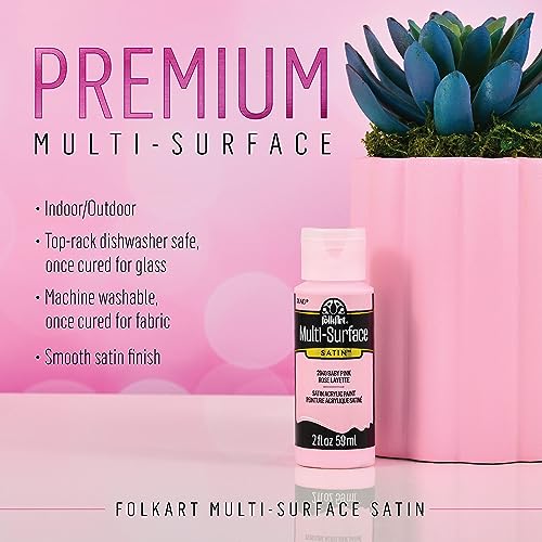 FolkArt Best Acrylic Craft Featuring 5 Premium Pink Formulas, 96424 Paint Set FolkArt