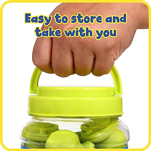 READY 2 LEARN Easy Grip Dough and Paint Stampers - Emotions - Set of 12 - Rubber Stamps for Ages 2+ - Crafts and Social Emotional Learning - Washable READY 2 LEARN