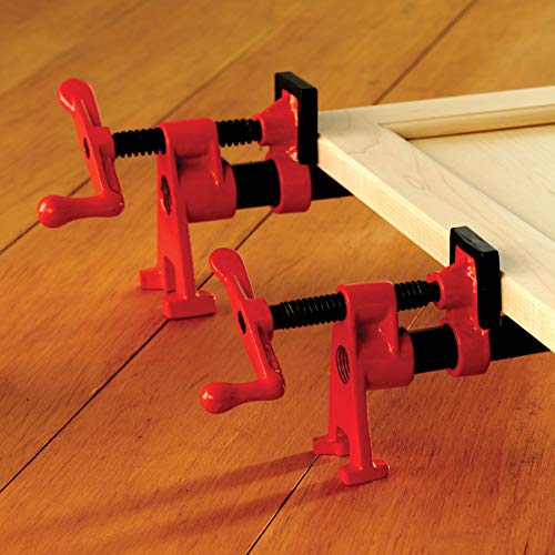 BESSEY BPC-H12, 1/2 In. H Style Pipe Clamps - Incredibly Versatile, Easy To Assemble, Indespensable Workshop Clamp For Woodworking, Carpentry, Home Bessey