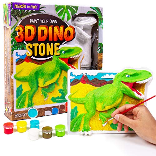 Made By Me Dino Wall Art, 3D Wall Hanging, Resin, T-Rex, Dinosaur, Acrylic Paint by Horizon Group USA Made By Me