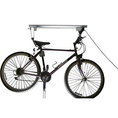 RAD Cycle Products Rail Mount Bike and Ladder Lift for Your Garage or Workshop Holds up to 75 Pounds No Mounting Board Needed RAD Cycle Products
