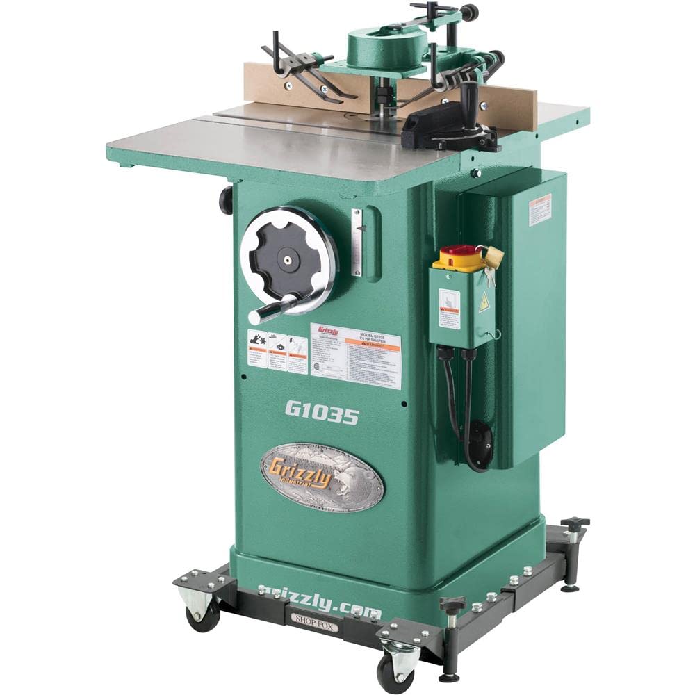 Grizzly Industrial G1035-1-1/2 HP Shaper Grizzly Industrial
