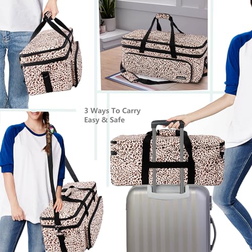 IMAGINING Carrying Case for Cricut Maker 3, Cricut Bag with Cover for Cricut Explore Air 2, Explore 3, Cricut Storage Organizer with Pockets for IMAGINING