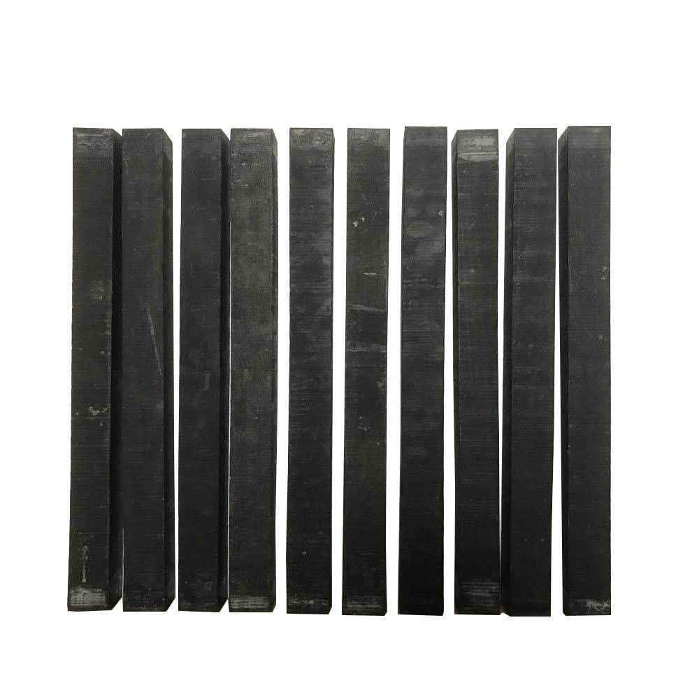 Gaboon Ebony Turning Blanks 1-1/2" X 1-1/2" X 12" Suitable Wood Pieces for Wood Crafts and Projects Generic