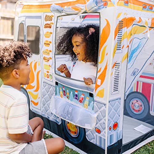 Melissa & Doug Food Truck Play Tent - Role Play Toy Ice Cream Truck Tent For Kids Ages 3+ , 17.5 x 8.5 x 3.7 Melissa & Doug