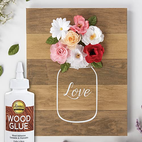 Aleene's 40645 Glue Wood Adhesive, 4 fl oz - 3 Pack, Multi Aleene's