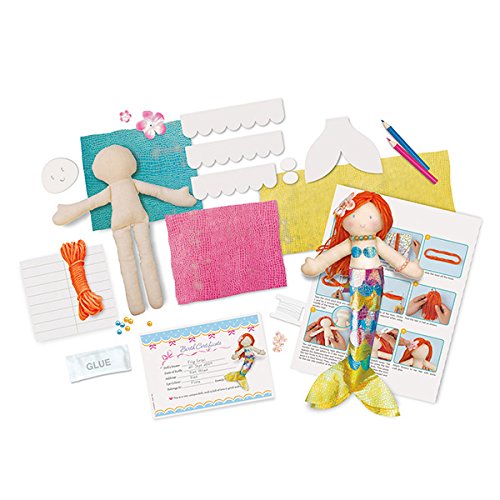 4M Mermaid Doll Making Kit, 8.5 inches 4M
