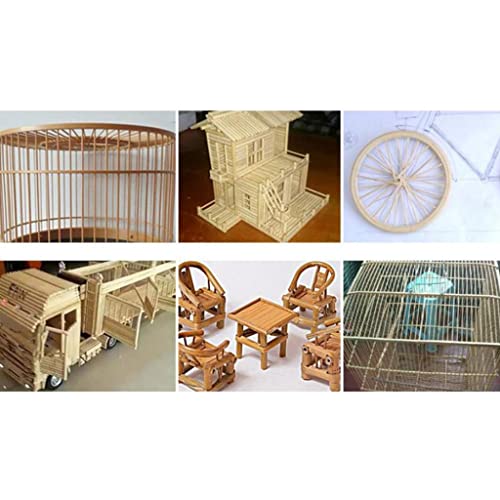 Baoblaze Unfinished Unfinished Woodcraft Rectangle Wooden Dowel Rod Blocks, 60mm 50Pack Baoblaze