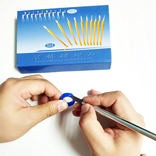 NIUPIKA Wax Carvers Carving Knives Pottery Clay Sculpting Tool Set Steel Modeling Hand Tool NIUPIKA