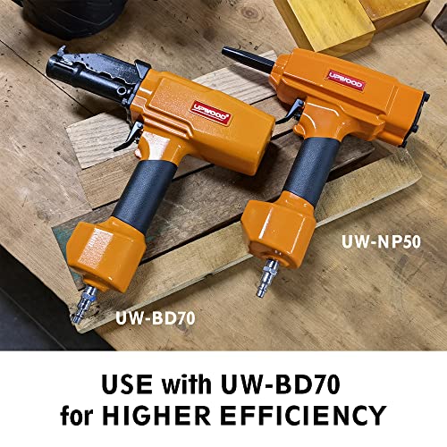 Professional Air Punch Nailer Nail Remover, Pneumatic Nail Puller for Denailing & Recycling Wood UPWOOD