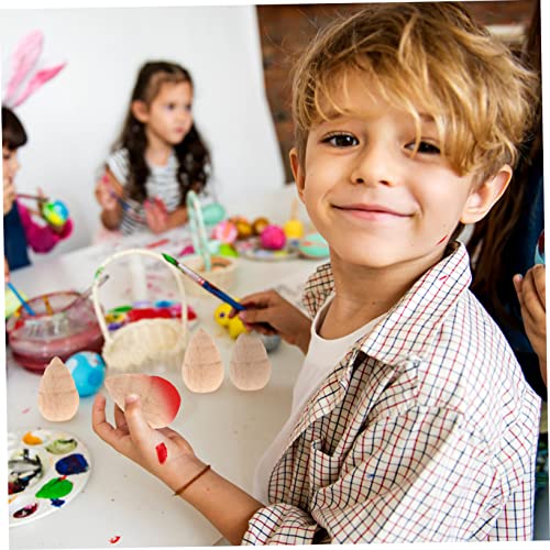 Ciieeo 10pcs Small Bamboo Shoots Flowerpot Ornament Wood Peg Doll Wood Doll Bodies Peg Doll Craft Christmas Stocking Stuffer DIY Craft Tree Ciieeo