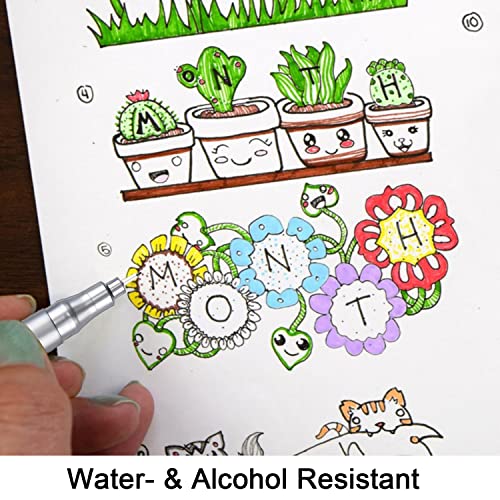 Dyvicl Black Micro-Pen Fineliner Ink Pens, Pigment Liner Multiliner Pens Micro Fine Point Drawing Pens for Sketching, Anime, Manga, Artist Dyvicl