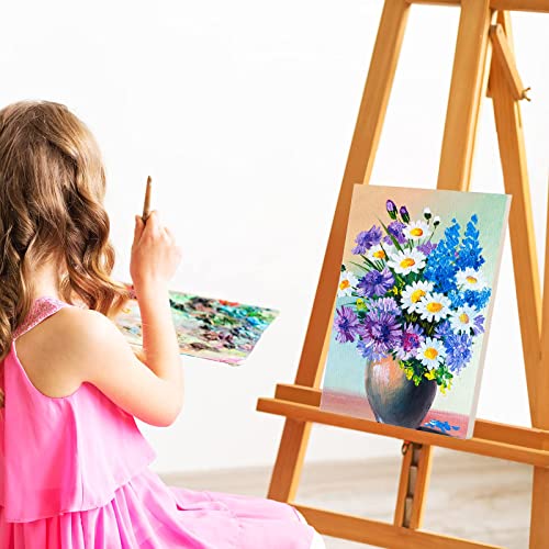 ADXCO 8 Pack Wood Panels 8 x 10 inch Wooden Canvas Board Unfinished Wooden Panel Boards for Painting, Arts, Pouring Use with Oils, Acrylics ADXCO