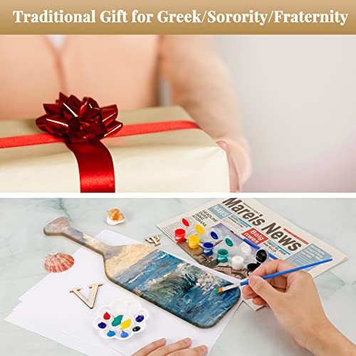 Caydo 15 Inch Unfinished Wooden Paddle, Solid Pine Wood Paddle, Smooth DIY Sorority Paddle for Art Crafts, Wall Decoration Caydo