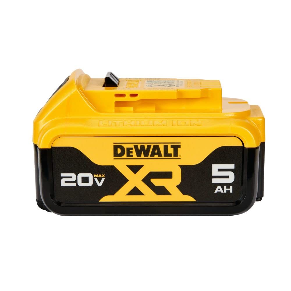 DEWALT 20V MAX XR Battery, Lithium Ion, 5.0Ah (DCB205) DEWALT