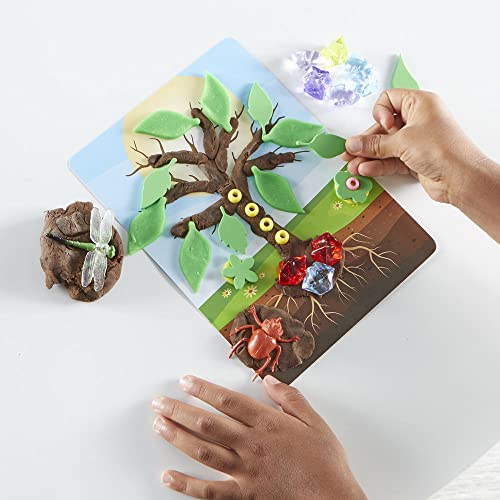 hand2mind Into The Garden Sensory Activity Kit, Loose Parts Play Materials, Fine Motor Skills Toys, Sensory Play, Toddler Sensory Bin, Montessori hand2mind