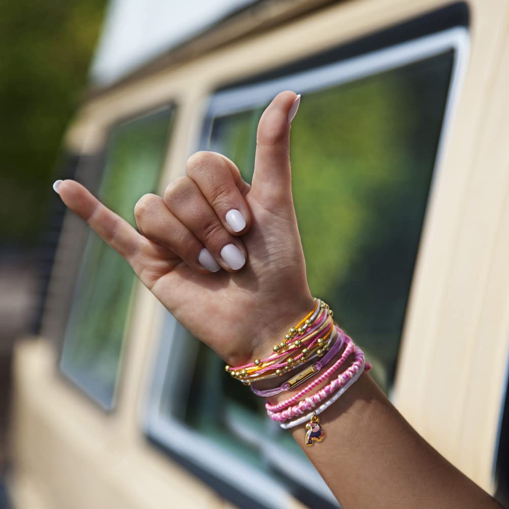 Loopdedoo Deluxe DIY Friendship Bracelet Maker Kit - Make Bracelets in Minutes for Birthdays and Friendship Gifts - Award Winning Crafts Kit for Kids Loopdedoo