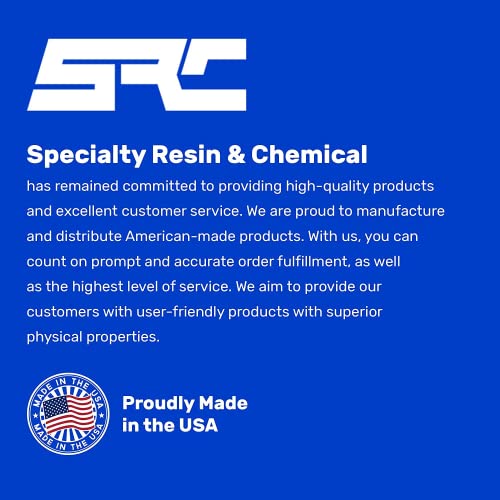 Specialty Resin & Chemical General Purpose Clear Epoxy Resin 1 Gal | Clear 2-Part Epoxy Resin Kit for Tabletops, Countertops, Encapsulation, & More | SPRESIN