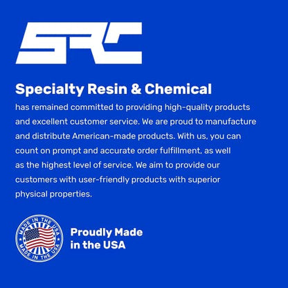 Specialty Resin & Chemical General Purpose Clear Epoxy Resin 1 Gal | Clear 2-Part Epoxy Resin Kit for Tabletops, Countertops, Encapsulation, & More |