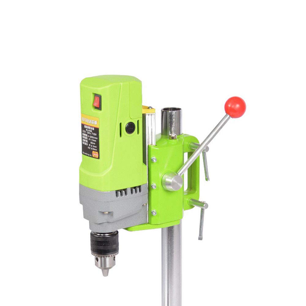 Mini Electric Bench Drill Press Stand Mini Portable Press Workbench Wood Drilling Machine Iron Wood for DIY 710W SHZICMY