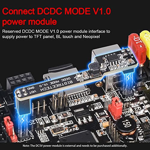 BIGTREETECH SKR V1.4 Control Board 32bit Upgrade SKR V1.3 Motherboard, Compatible TFT35/TFT35 E3/TFT70 Touch Screen Mini12864 LCD Support BIGTREETECH